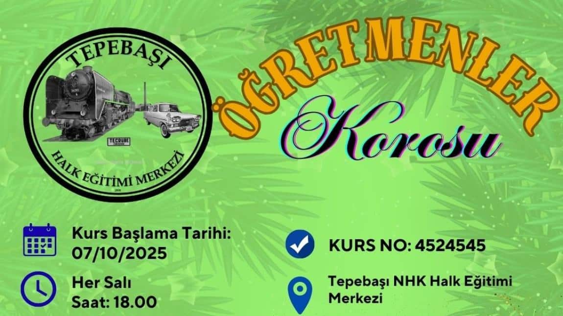 ÖĞRETMENLER KOROSU (TÜRK HALK MÜZİĞİ EĞİTİMİ/SEVİYE-3) EĞİTİMİ BAŞVURULARI BAŞLADI